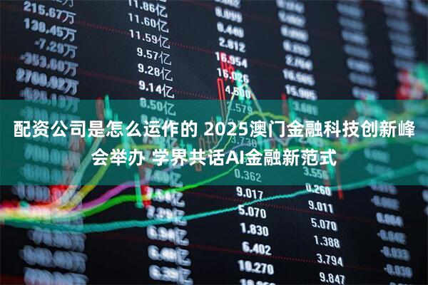 配资公司是怎么运作的 2025澳门金融科技创新峰会举办 学界共话AI金融新范式